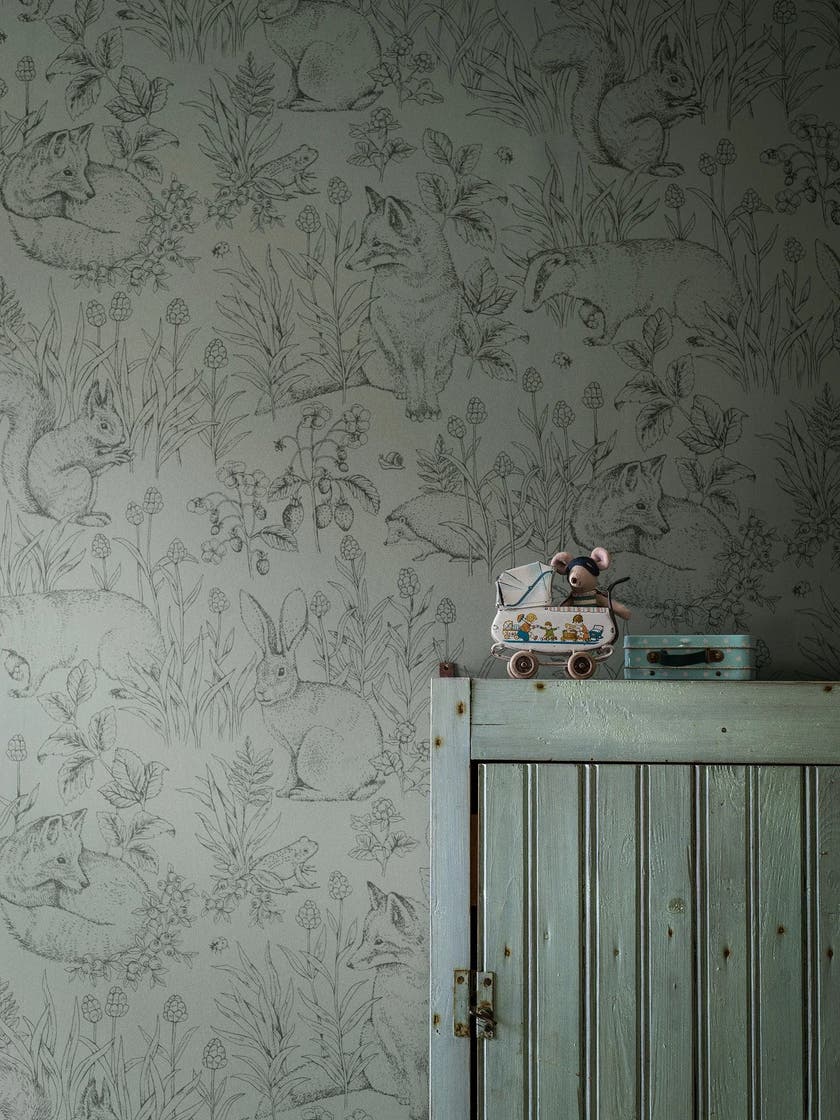 Boråstapeter - Forest Friends Newbie