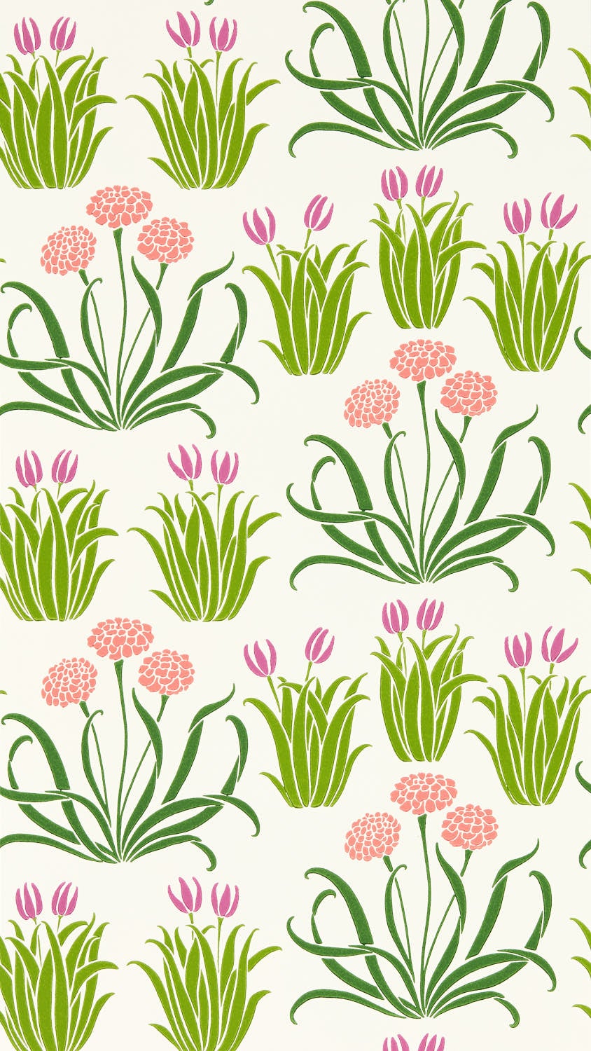 Morris & Co - Glade Tulip Fields Bedford Park Wallpapers