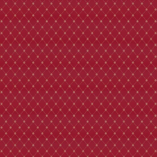 Lim & Handtryck - Filipsborg - Röd/Guld x123-30