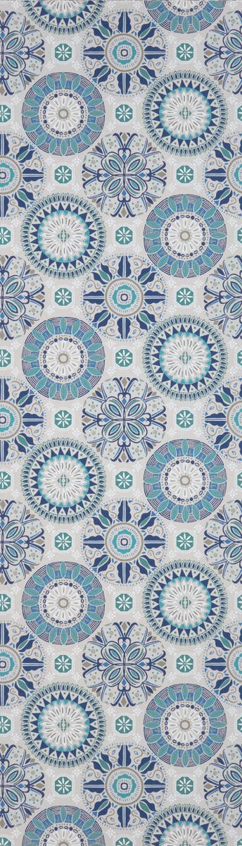 Osborne & Little - Rosetta Folium Rosetta Grey/Blue