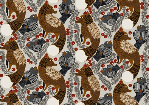 Midbec Tapeter - Ketunmarja Marimekko 6