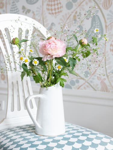 Fruit Garden - White Pastel