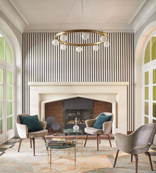 Casadeco - Country Club Noir Naturel Derby