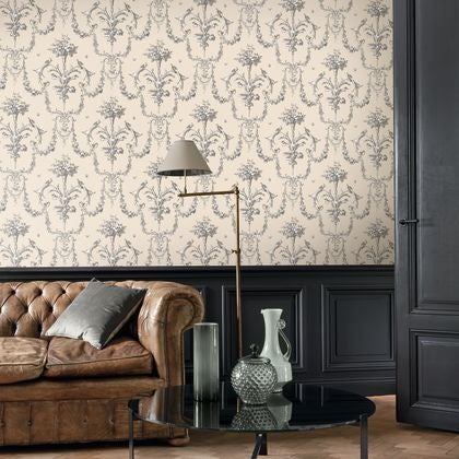 Casadeco - Corne D'Abondance Noir Fu Les Belles Toiles De Jouy