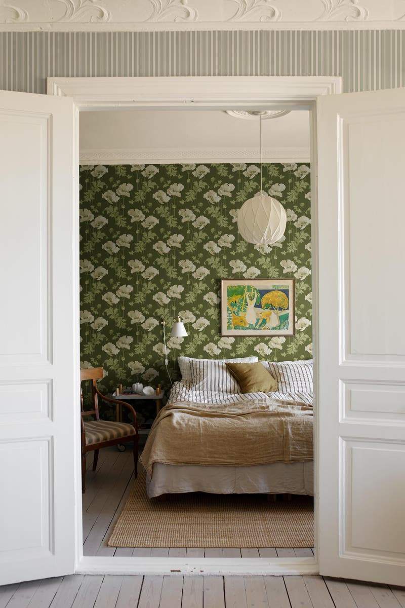 Boråstapeter - Vallmo