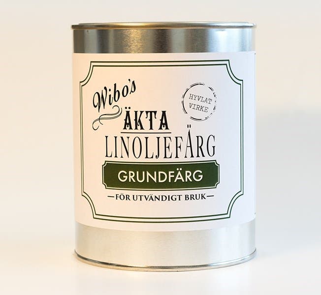 Linoljefärg Grundfärg för hyvlat 5 L