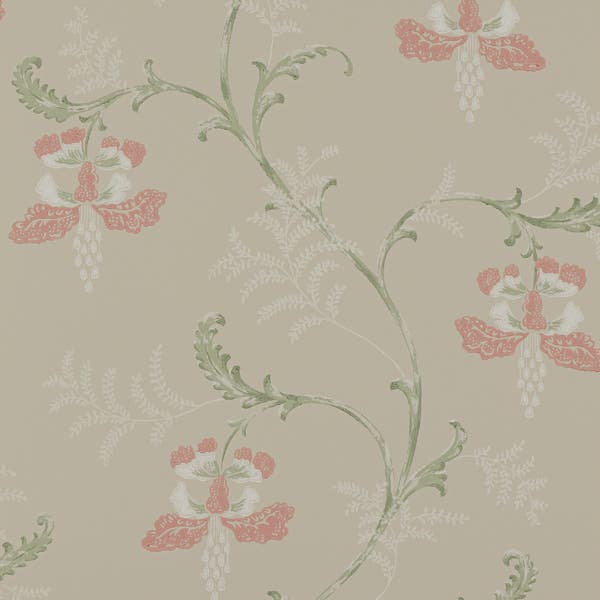 Colefax and Fowler - Bellflower Pink/Green