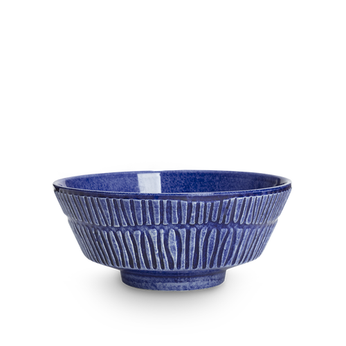 Stripes Skål 15 cm Blå
