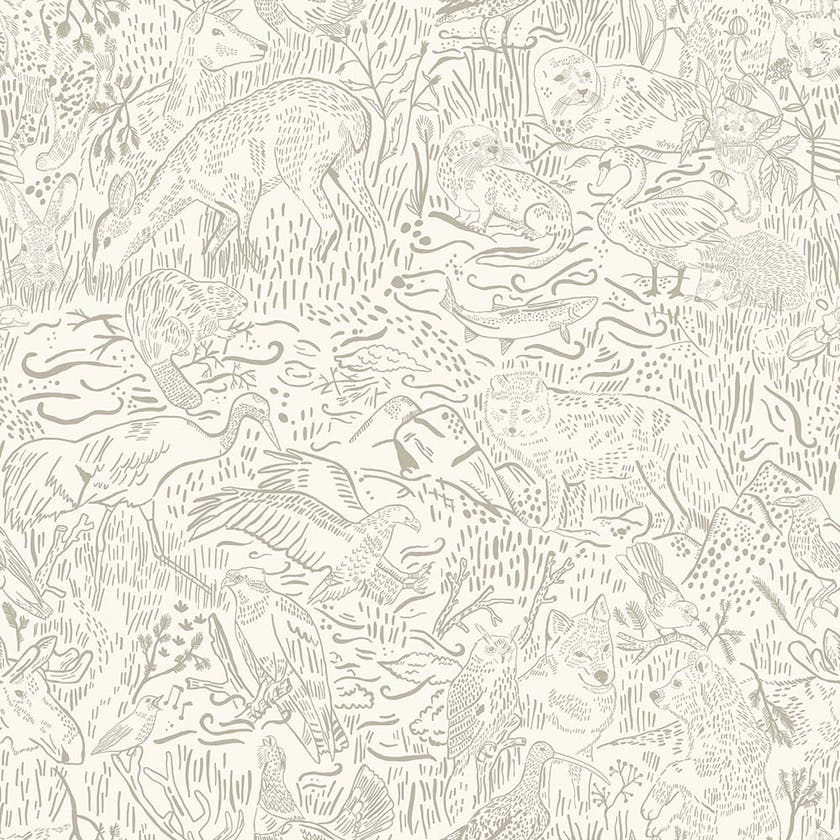 Midbec Tapeter - Landskapsdjur