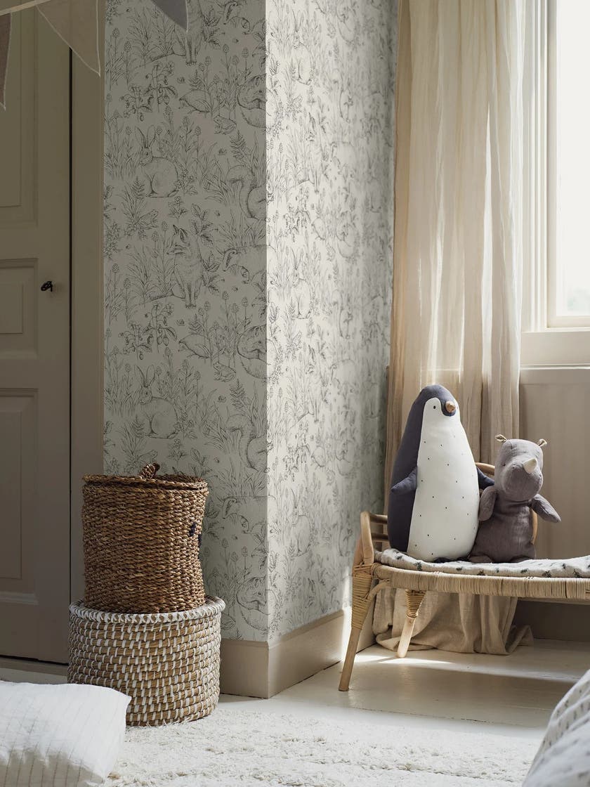 Boråstapeter - Forest Friends Newbie