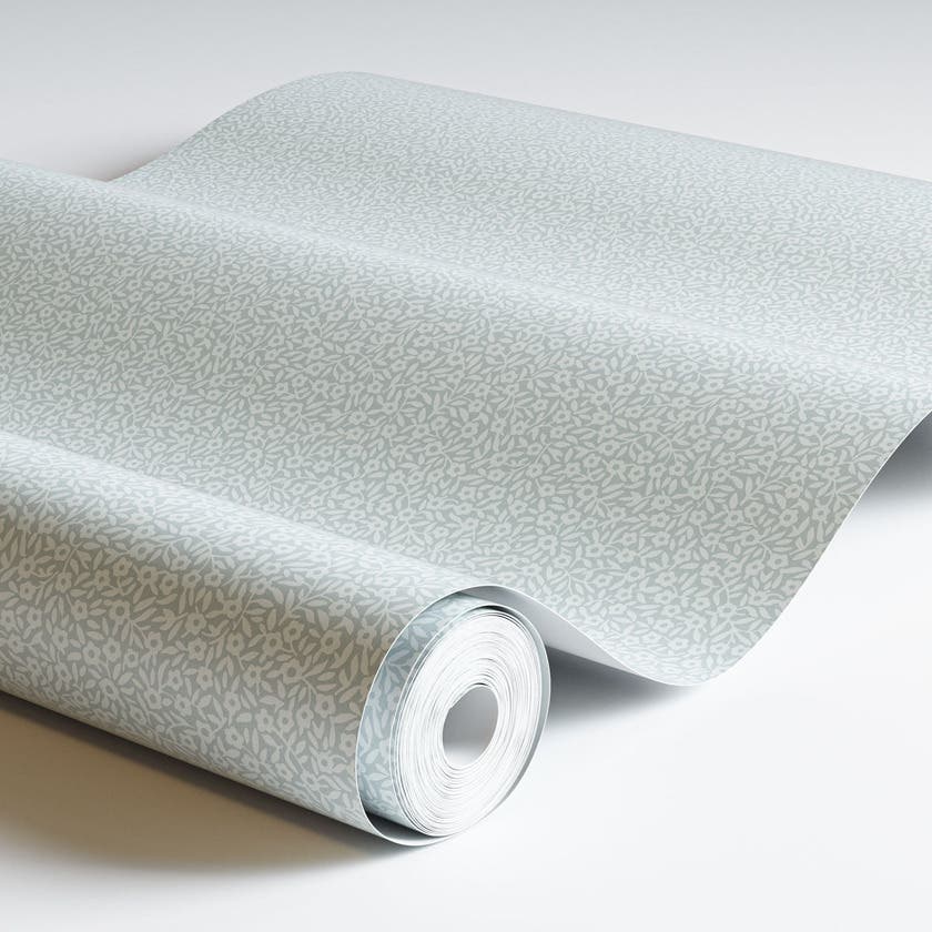 Smulan Blå Småmönstrat