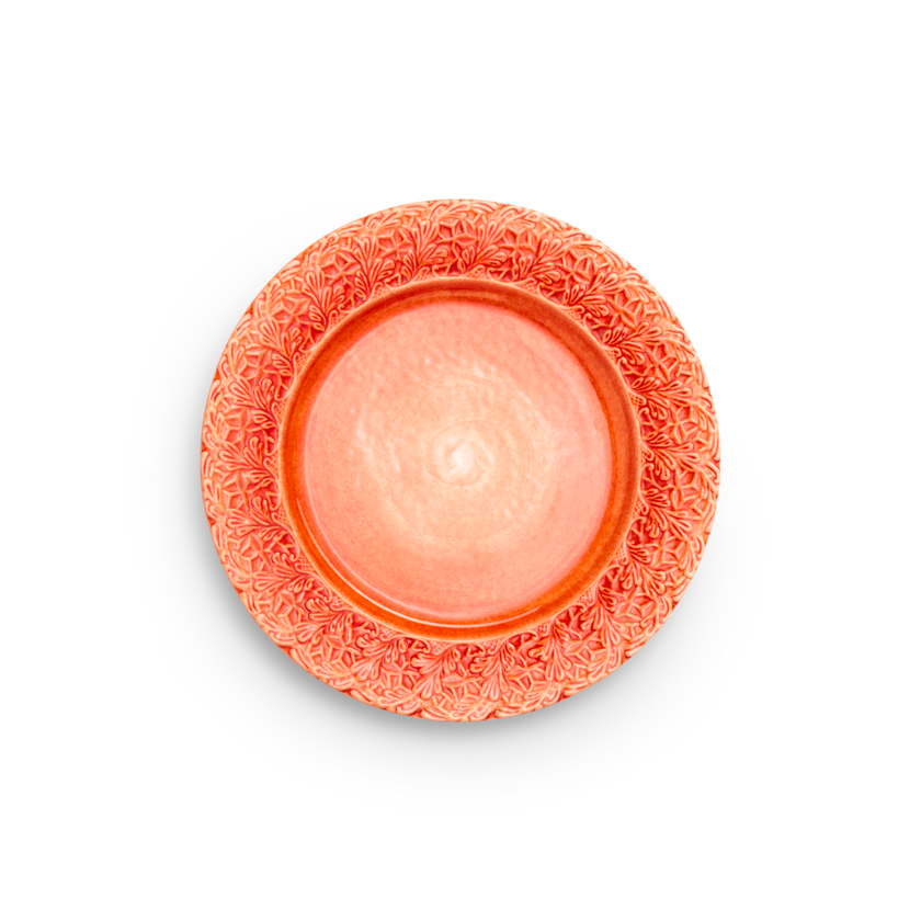Lace Tallrik 25 cm Orange