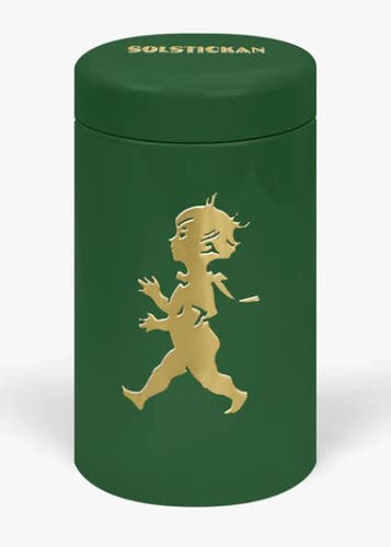 Rör tändstickor, Grön/Guld (ca 100 stickor)