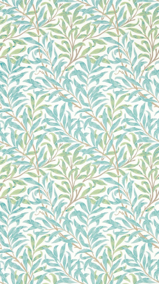 Willow Boughs Willow/Seag Simply Morris Wallpapers