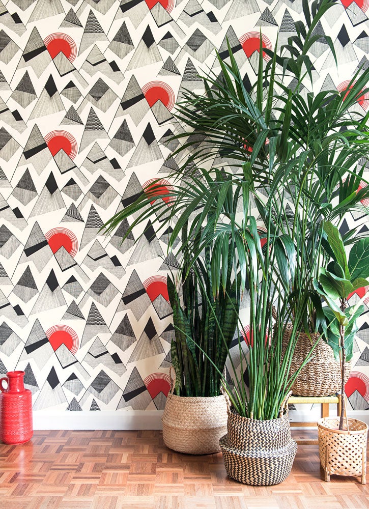 Midbec Tapeter - Mountains Sunset