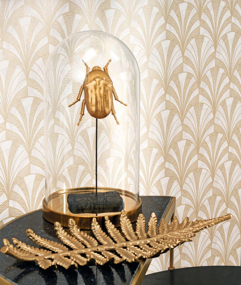 Casadeco - 1930 Palmette Beige 1930