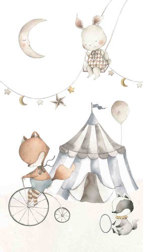 Midbec Tapeter - Kids World 2 Väggmotiv