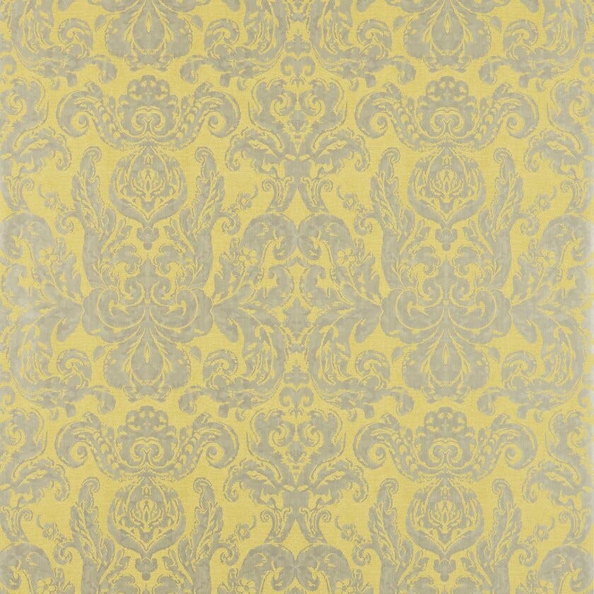 Brocatello Mimosa Constantina Damask Wallpa
