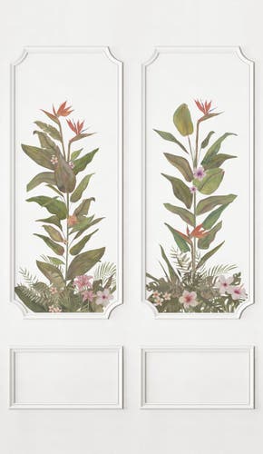 Casadeco - Eclat Tropical Vert Feuille