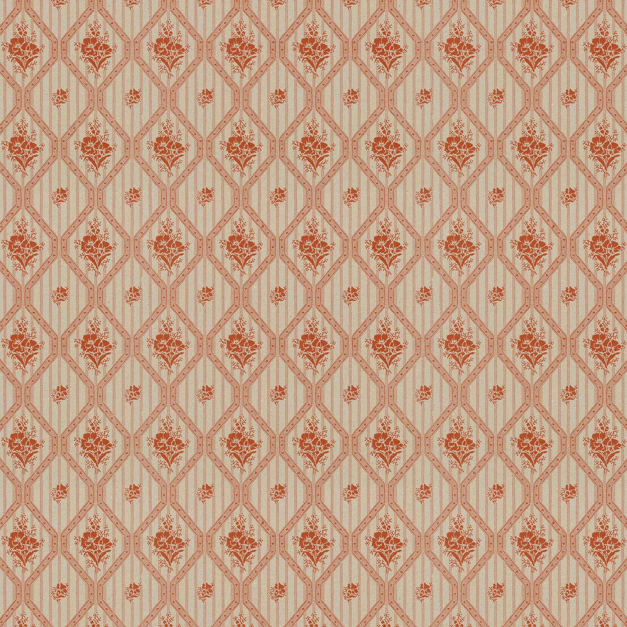 Lim & Handtryck - Blåklint - Kvist/röd K11-30