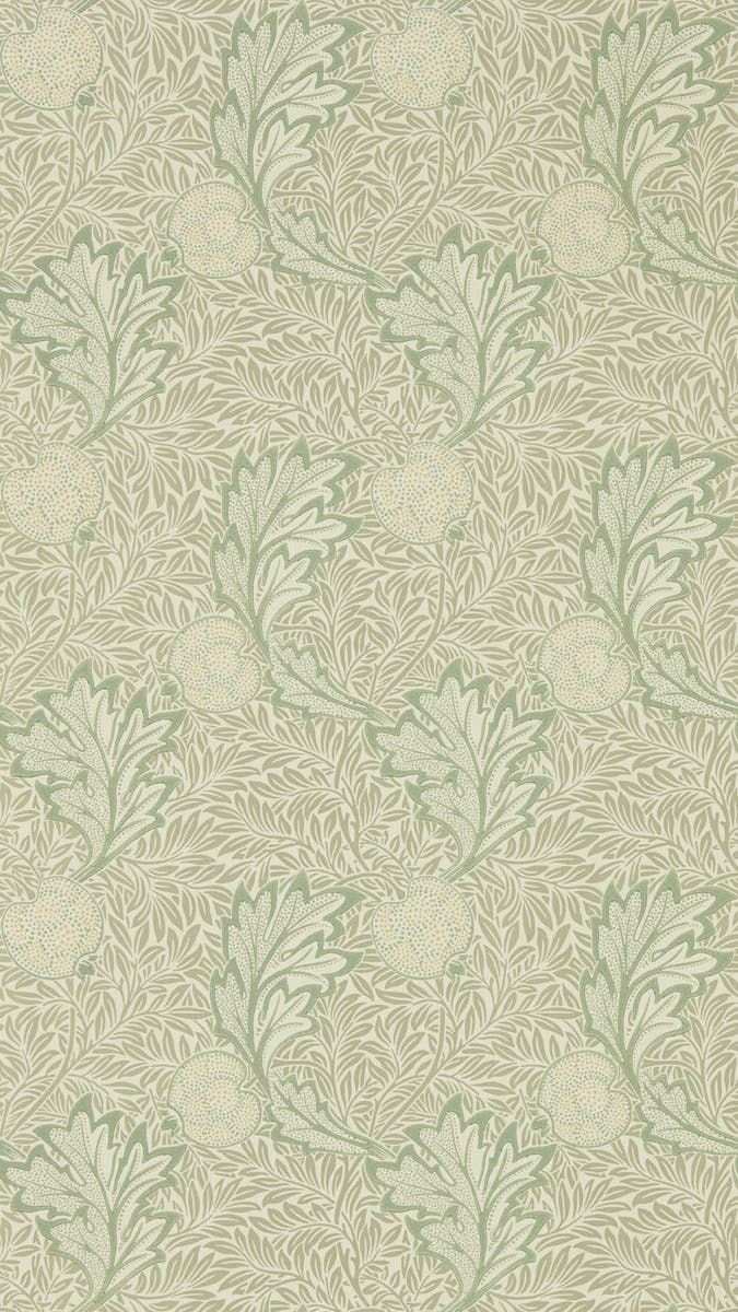Morris & Co - Apple Bay Leaf Melsetter Wallpapers