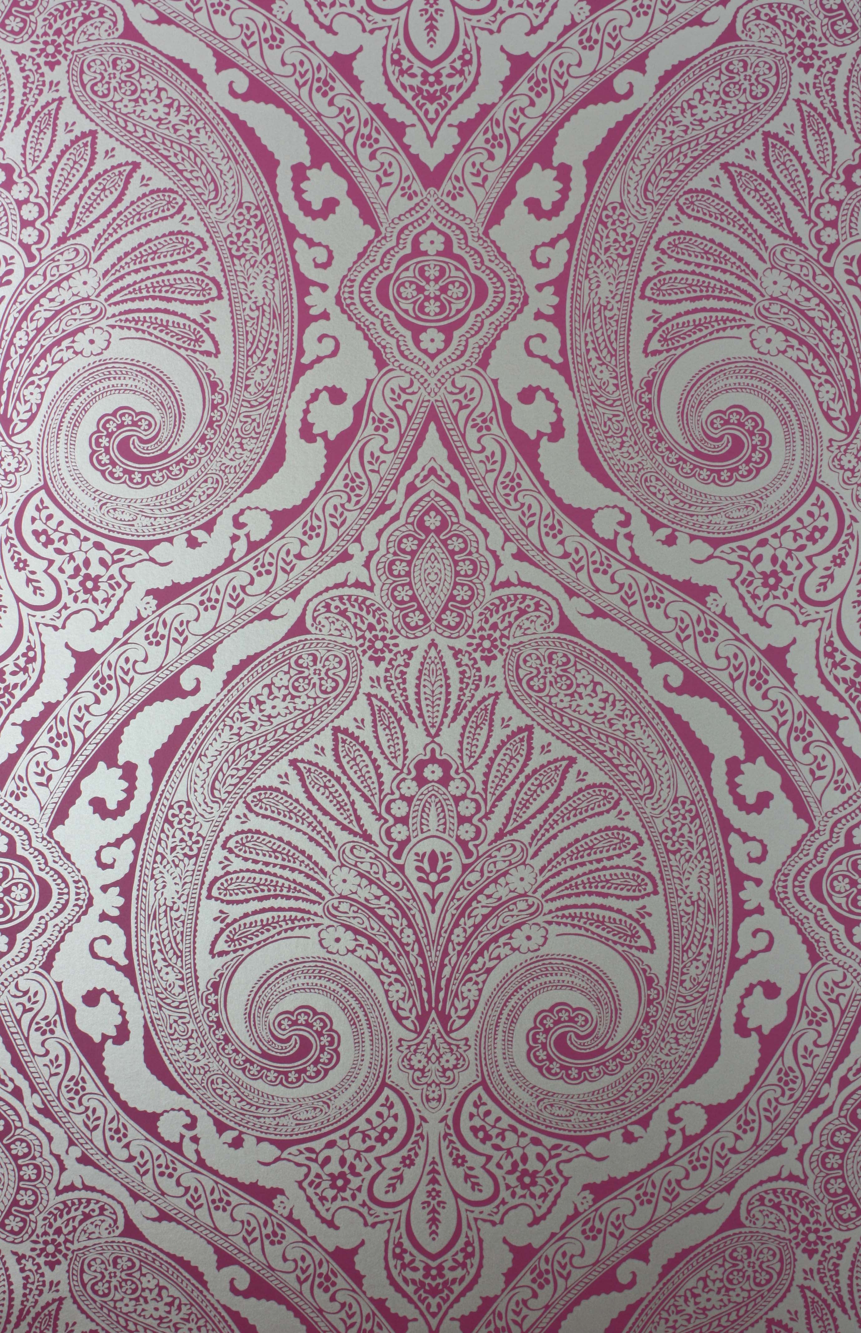 Nina Campbell - Khitan Nc Cathay Khitan Magenta/