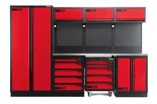 GARAGEINREDNING PELA 2.0 RÖD/SVART