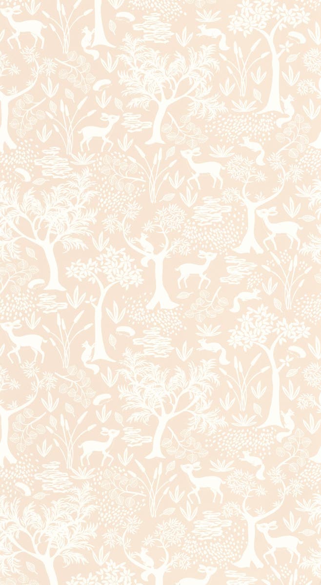 Casadeco - Poetic Forest Rose Nude Once Upon A Time