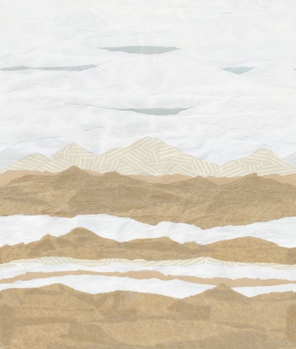 Casadeco - Dune De Papier_S Naturel Papercraft