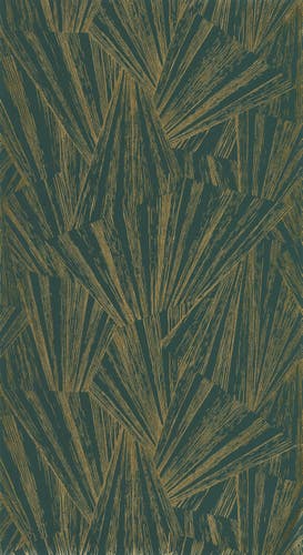 Casadeco - 1930 Eclat Foil Vert/Or 1930