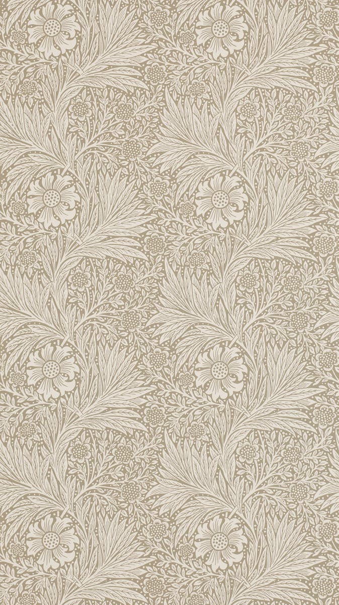 Marigold Linen Morris and Friends Wallpa