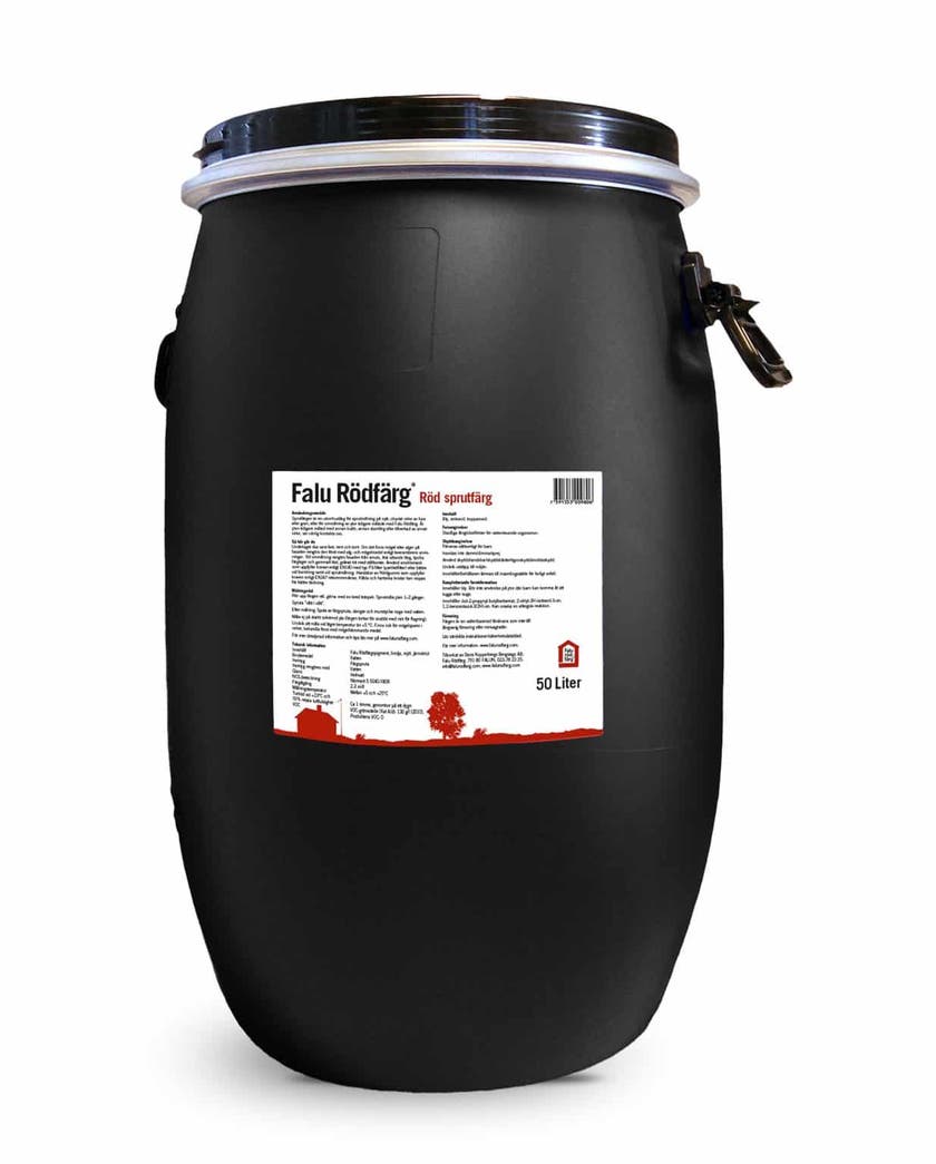 Falu Rödfärg Original Sprutfärg, Röd 100L