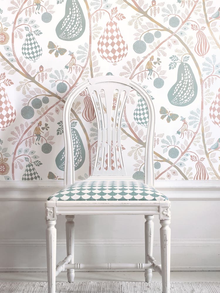 Fruit Garden - White Pastel