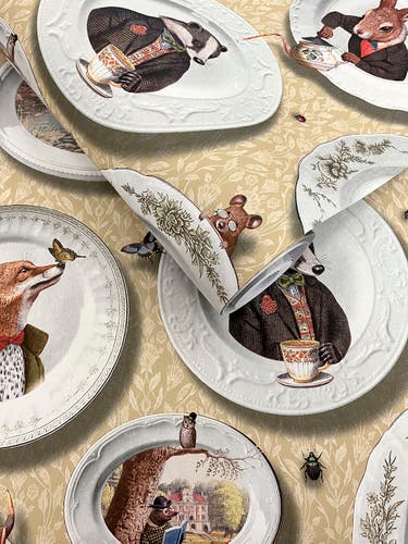 Intrade - Tales of the Manor Ochre Tales of the Manor Tapet