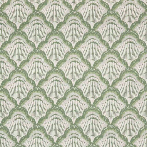 Carma - Calico Shell verde V&A Decorative Papers 2