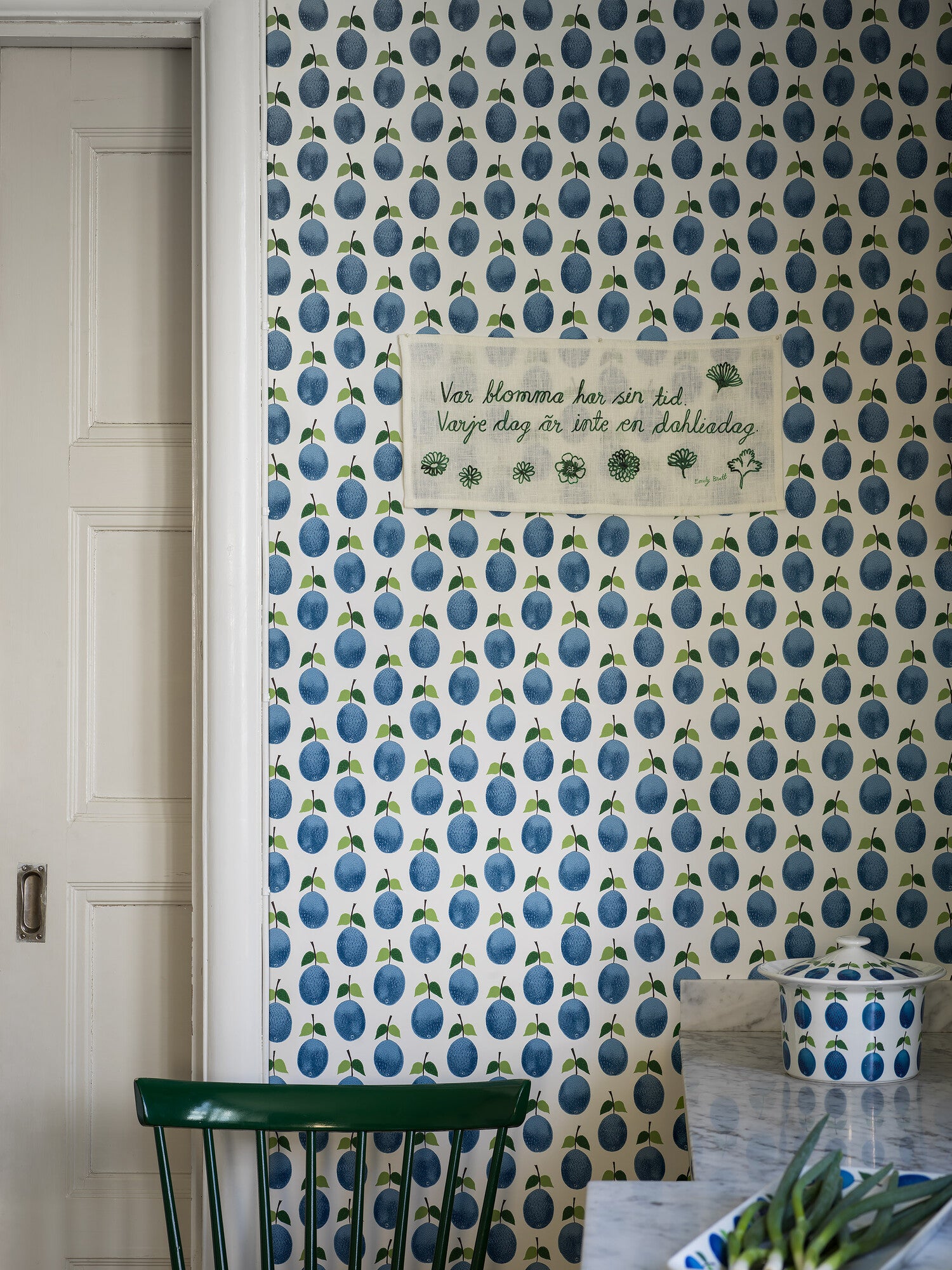 Boråstapeter - Stig Lindberg Prunus