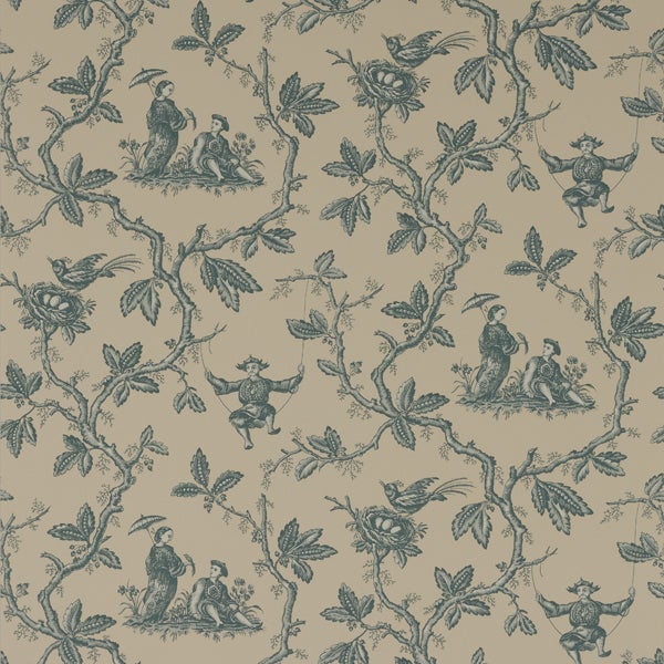 Colefax and Fowler - Toile Chinoise Aqua