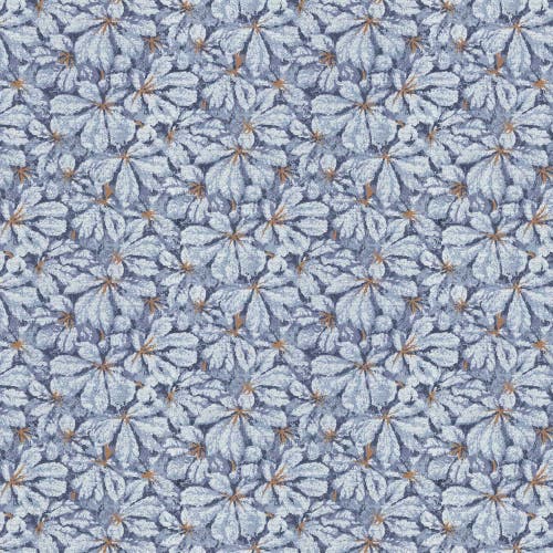 Lim & Handtryck - Kastanie - Blå x119-44