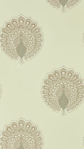 Sanderson - Kalapi Parchment Caspian Wallpapers