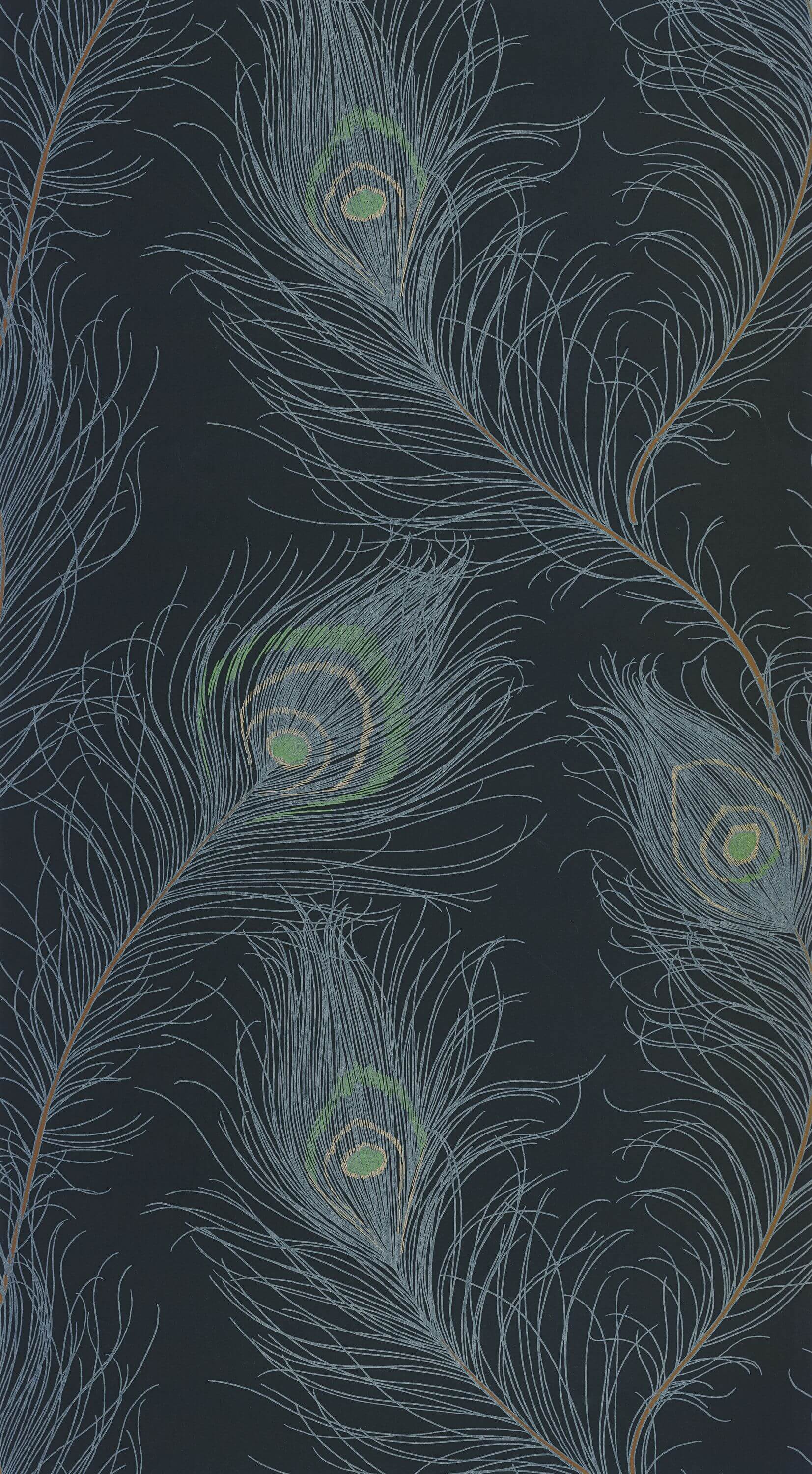 Casadeco - Revue Bleu Petrole / Vert Annees Folles