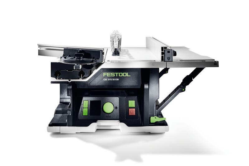 Batteridriven bordssåg CSC SYS 50 EB-Basic-Set