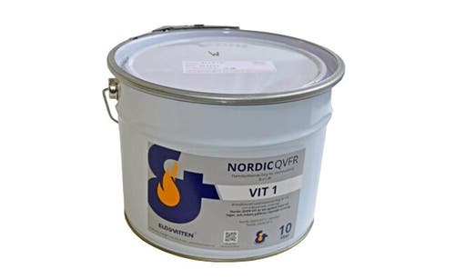 Nordic QVFR-1 Vit Flamskyddsfärg