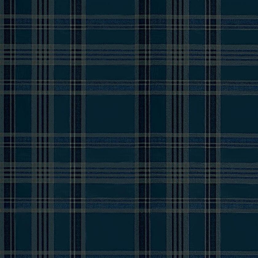 Deerpath Trail Plaid Indigo