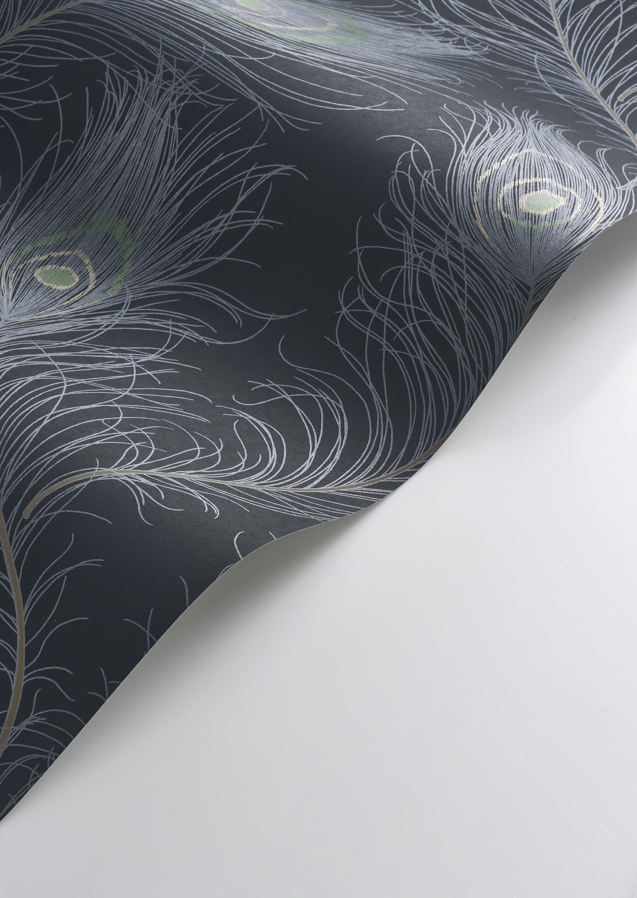 Casadeco - Revue Bleu Petrole / Vert Annees Folles