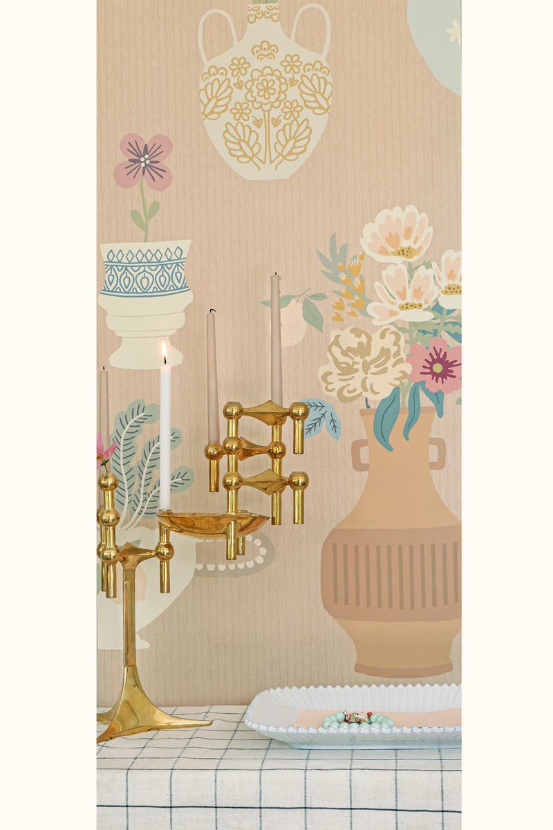 Majvillan - Floral Daiquiri XL Morning Haze blue