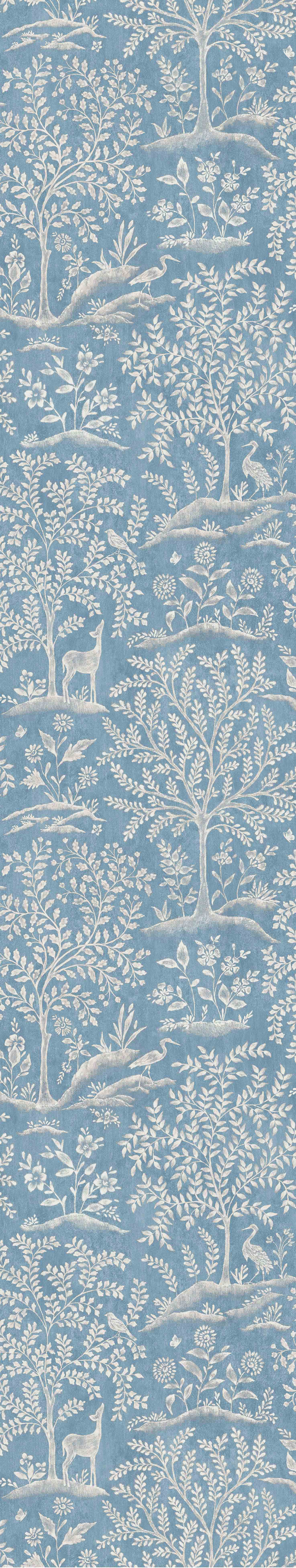 Nina Campbell - Foret Nc Signature Foret Blue.