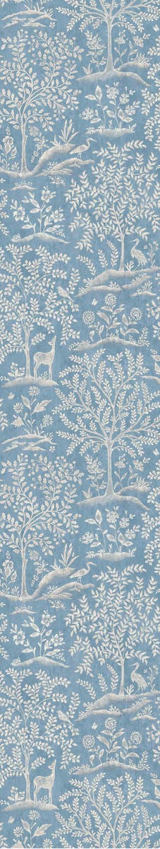 Nina Campbell - Foret Nc Signature Foret Blue.