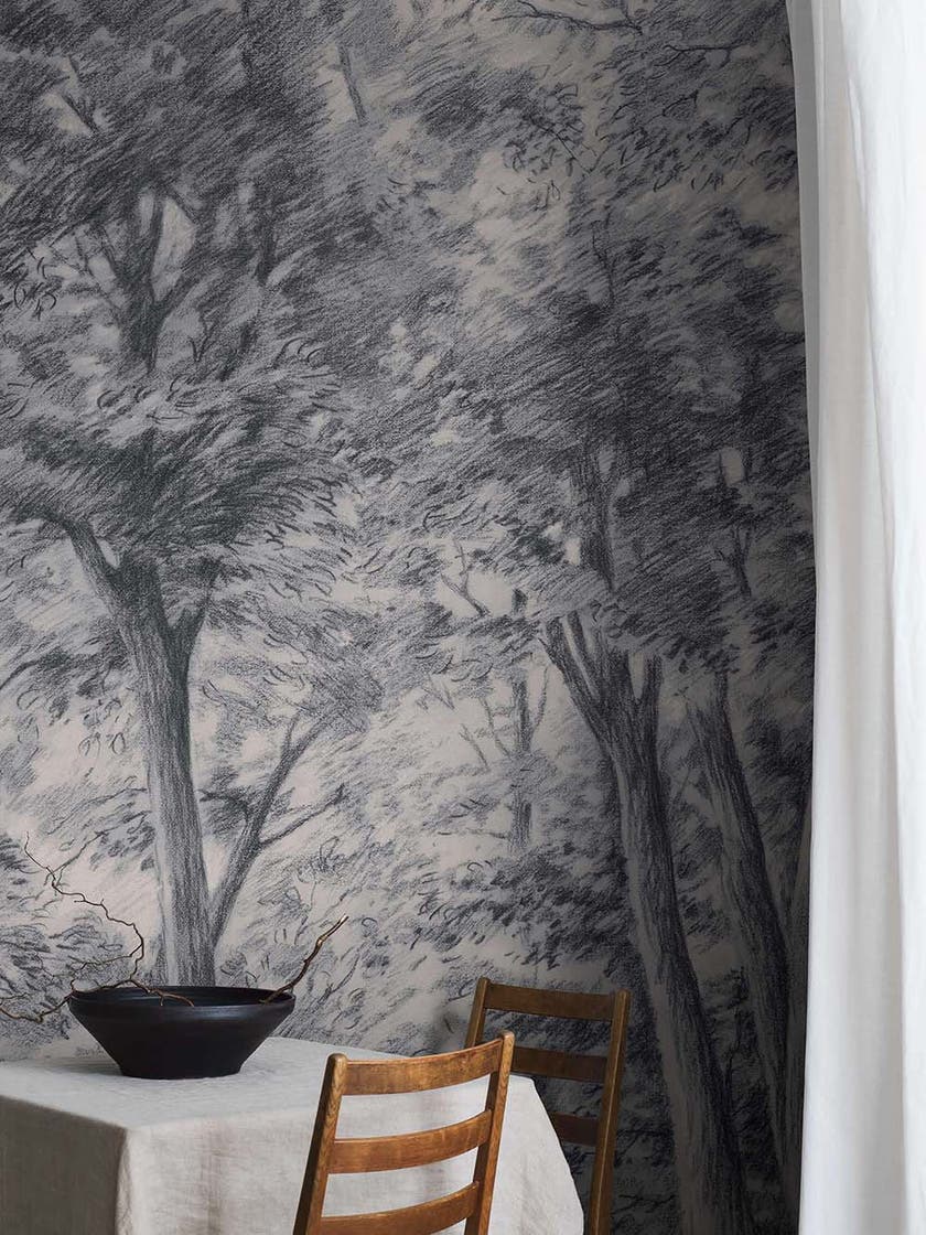 Boråstapeter - Sketch of Trees