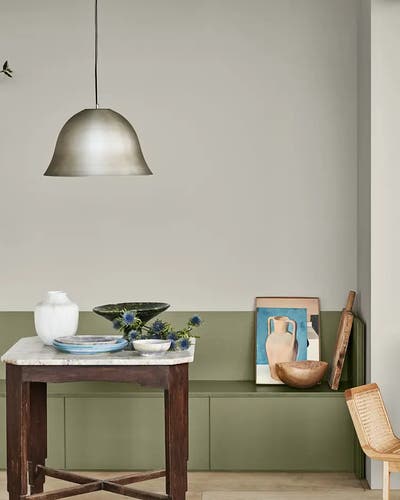 Jotun Lady Pure Color Green Leaf 8469 – ombonad grön väggfärg ...