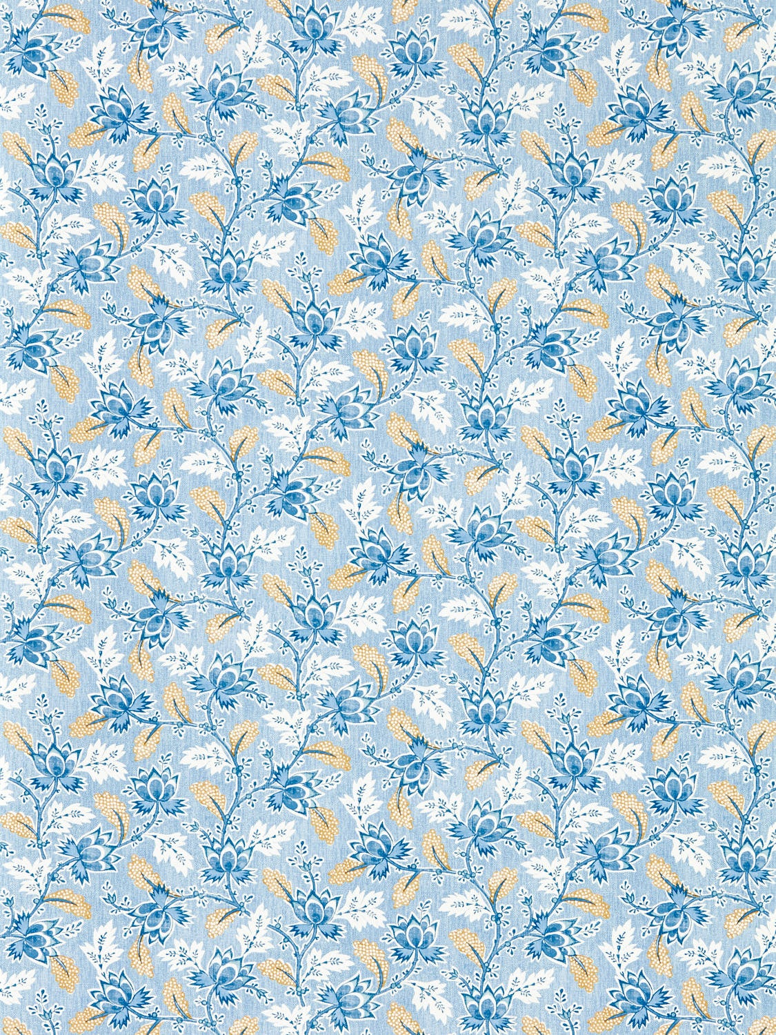 Sanderson - Dallimore Indigo/Multi Arboretum Wallpapers